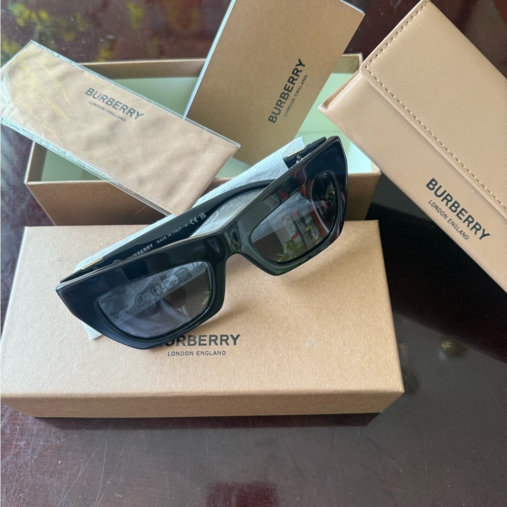 Burberry BE4405F Black Sunglasses